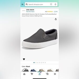 NEW IN BOX - NEVER WORN, JENN ARDOR Womens Slip On Sneakers- Size 9